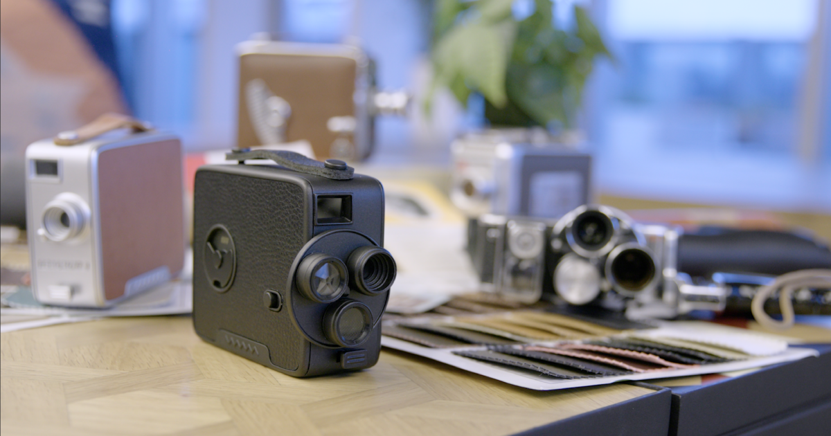 Retro-digital video camera channels the spirit of Super 8